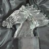Horse Head in Clear Crystal
