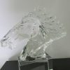 Horse Head in Clear Crystal - Image 2